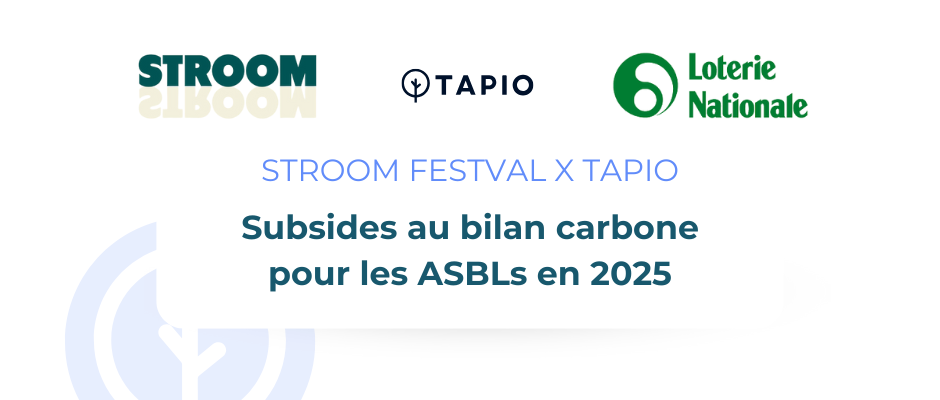 Subsides au bilan carbone pour les ASBLs en 2025 – Le cas du festival STROOM